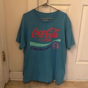 Blue PacSun Coca-Cola Shirt